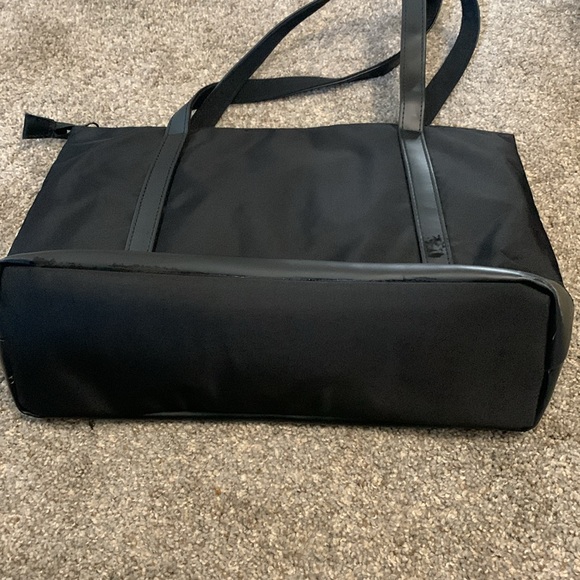 Kroser black laptop work bag, with blue inside, lots of pockets, zipper closure - Picture 3 of 11